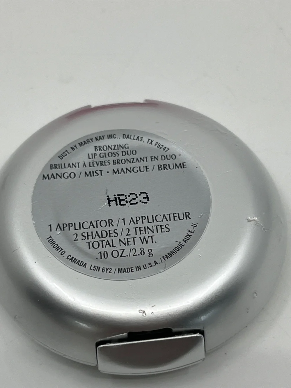 Mary Kay Signature Bronzing Lip Gloss Duo - Mango / Mist - 000151
